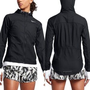 Nike Black Lightweight Rain Jacket